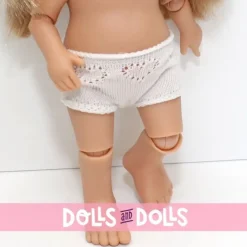 Accessoires pour poupée Nines d'Onil 30 cm - Mia - Lot de trois culottes ajourées