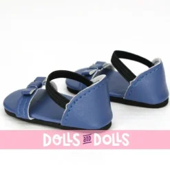 Accessoires pour poupée Paola Reina 32 cm - Las Amigas - Sandales bleues