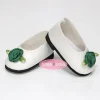 Accessoires pour poupée Paola Reina 32 cm - Las Amigas - Chaussures blanches à fleur verte