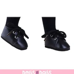 Accessoires pour poupée Paola Reina 32 cm - Las Amigas - Chaussures noires à lacets