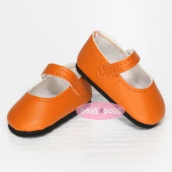 Accessoires pour poupée Paola Reina 32 cm - Las Amigas - Chaussures orange avec velcro