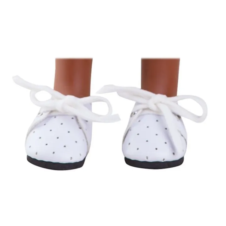 Accessoires pour poupée Paola Reina 32 cm - Las Amigas - Chaussures blanches à lacets