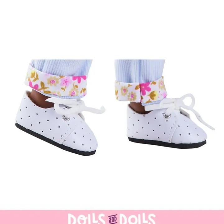 Accessoires pour poupée Paola Reina 32 cm - Las Amigas - Chaussures blanches à lacets
