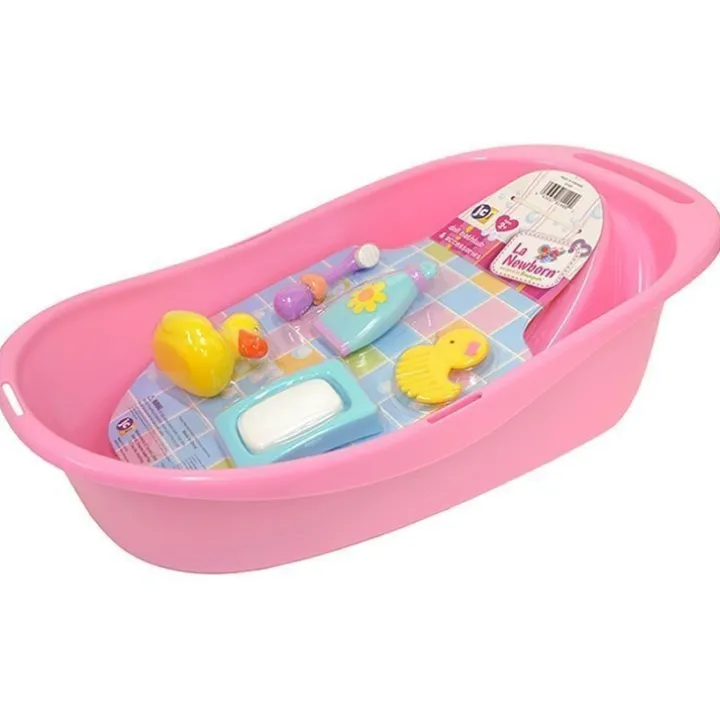 Accessoires pour poupées Berenguer - Baignoire avec 5 accessoires