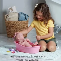 Accessoires pour poupées Berenguer - Baignoire avec 5 accessoires