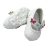 Compléments pour poupée 42-50 cm - Chaussures blanches à fleurs