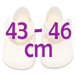 Compléments pour poupée Así 43 à 46 cm - Chaussures beiges pour poupée María, Pablo, Leo et série limitée
