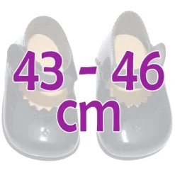 Compléments pour poupée Así 43 à 46 cm - Chaussures bleu marine pour poupée María, Pablo, Leo et série limitée