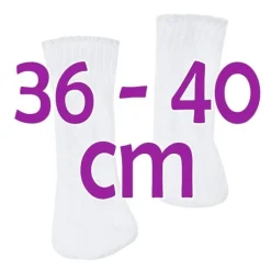 Compléments pour poupée Así 36 à 40 - Chaussettes blanches