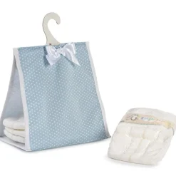 Compléments pour poupée Así - Porte-couche harper bleu avec étoiles blanches