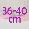 Compléments pour poupée Así 36 à 40 cm - Chaussons roses pour poupée Guille, Koke et Nelly