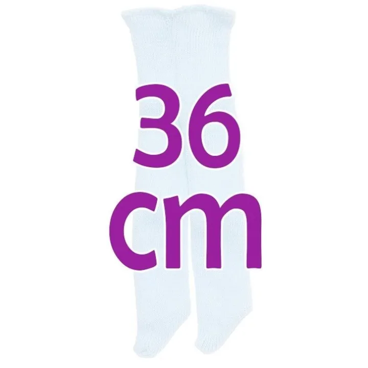 Compléments pour poupée Así 36 cm - Collants bleu clair
