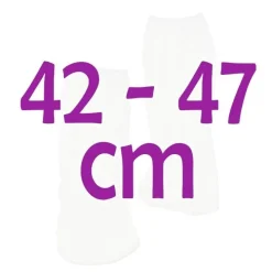 Compléments pour poupée Así 42 à 47 - Chaussettes blanches