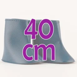 Compléments pour poupée Así 40 cm - Bottes bleues pour poupée Sabrina
