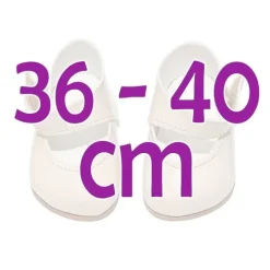 Compléments pour poupée Así 36 à 40 cm - Chaussures beiges pour poupée Guille, Koke et Nelly