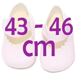 Compléments pour poupée Así 43 à 46 cm - Chaussures roses pour poupée María, Pablo, Leo et série limitée