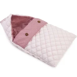 Compléments pour poupée Así 36 cm - Gigoteuse rose moyenne avec étoiles blanches