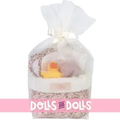 Compléments pour poupée Asi - Así Dreams - Collection Martina - Panier d'accessoires de salle de bains 36-50 cm