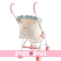 Compléments pour poupée Asi - Así Dreams - Collection Cloe - Poussette avec sac (hauteur du guidon 62 cm)