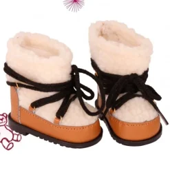 Compléments pour poupée Götz 42-50 cm - Bottes en fourrure