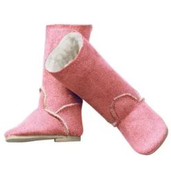 Compléments pour poupée Götz 42-50 cm - Bottes d'hiver roses