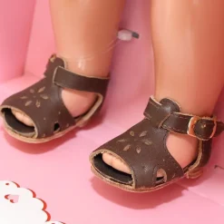 Compléments pour poupée Mariquita Pérez 50 cm - Sandales marron