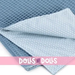 Compléments pour poupées Así - Couverture bleue avec étoiles blanches