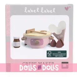 Crêpière Label Label - Rose