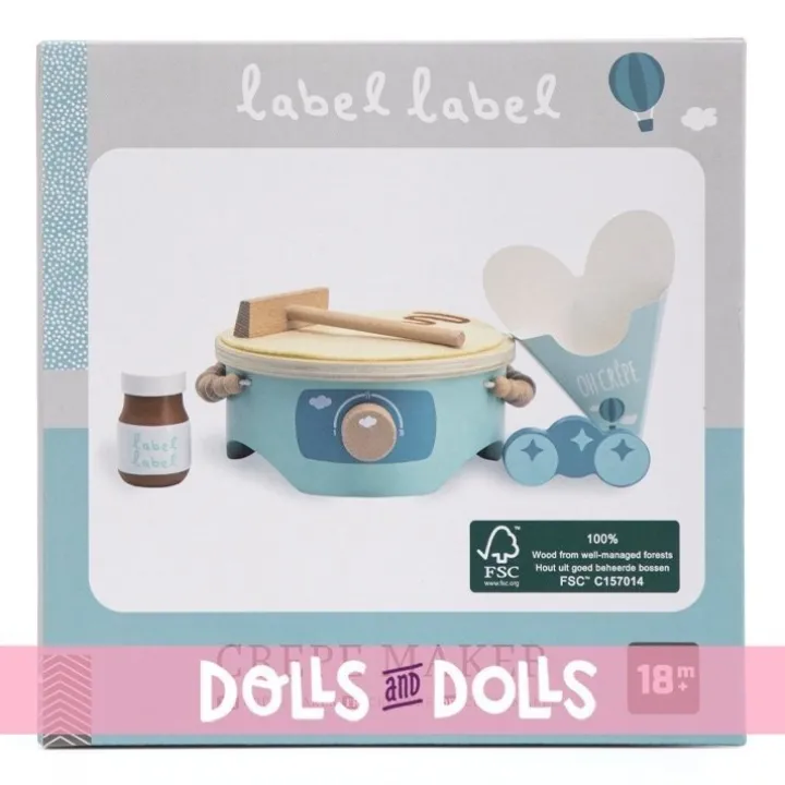 Crêpière Label Label - Vert