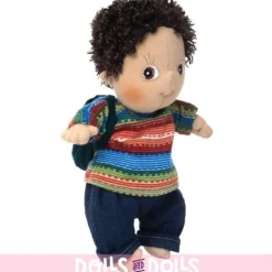 Ensemble de poupée Rubens Barn 32 cm - Rubens Cutie - Ensemble de rentrée scolaire