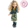 Ensemble pour poupée Paola Reina 32 cm - Las Amigas - Ensemble imprimé militaire Manica