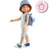 Ensemble pour poupée Paola Reina 32 cm - Las Amigas - Combinaison, sac à dos et bonnet Cris à carreaux