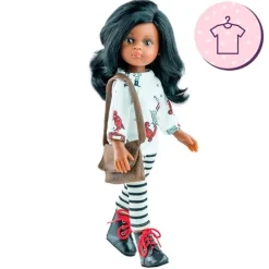 Ensemble pour poupée Paola Reina 32 cm - Las Amigas - Ensemble de poupées et sac Nora