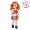 Ensemble pour poupée Paola Reina 32 cm - Las Amigas Funky - Fina - Robe à carreaux rouges et T-shirt