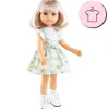 Ensemble pour poupée Paola Reina 32 cm - Las Amigas - Rosa - Robe à fleurs jaunes et bleues