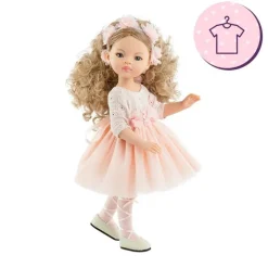 Ensemble pour poupée Paola Reina 32 cm - Las Amigas Articulée - Rebeca - Robe ballerine