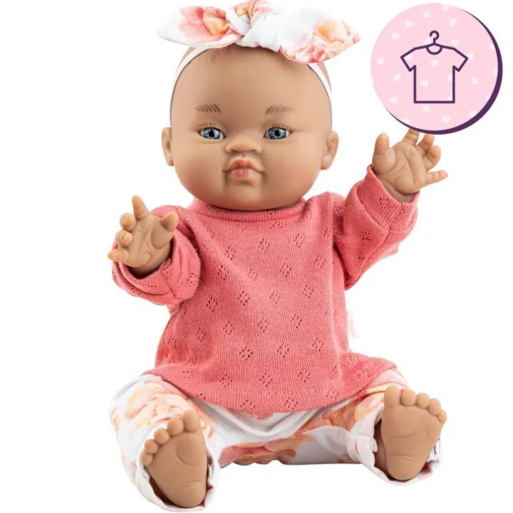 Ensemble pour poupée Paola Reina 34 cm - Gordis - Olga - T-shirt fuchsia