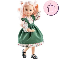 Ensemble pour poupée Paola Reina 32 cm - Las Amigas - Robe fleurie Cleo