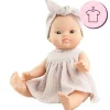 Ensemble pour poupée Paola Reina 34 cm - Gordis - Johana - Robe beige avec nœud