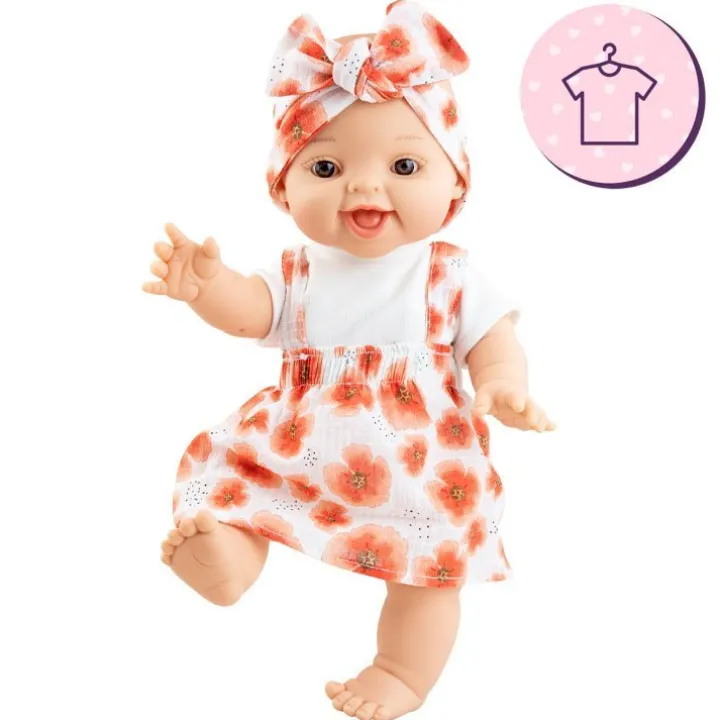 Ensemble pour poupée Paola Reina 34 cm - Gordis - Leire - Robe à fleurs