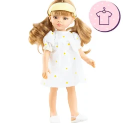 Ensemble pour poupée Paola Reina 32 cm - Las Amigas - Ksenia - Robe marguerite