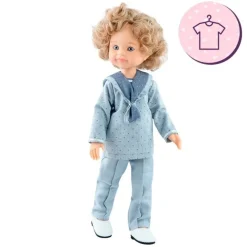 Ensemble pour poupée Paola Reina 32 cm - Las Amigas - Robe de communion Luis