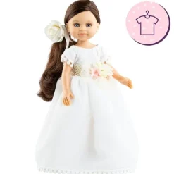 Ensemble pour poupée Paola Reina 32 cm - Las Amigas - Robe de communion Noa