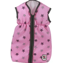 Gigoteuse pour poupées jusqu'à 55 cm - Bayer Chic 2000 - Etoiles grises