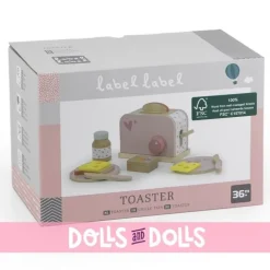 Grille-pain Label Label - Rose