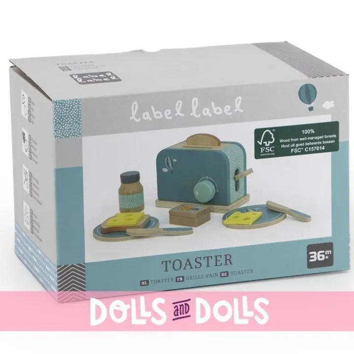 Grille-pain Label Label - Vert