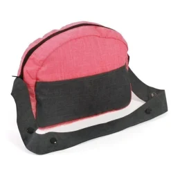 Housse pour landau de poupée - Bayer Chic 2000 - Coral-Grey