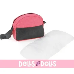 Housse pour landau de poupée - Bayer Chic 2000 - Coral-Grey