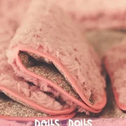 Kit hiver bleu clair pour landau de poupée Bebelux