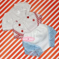 Lot de 3 culottes pour poupée Mariquita Perez 50 cm